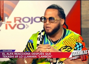 El Alfa reacciona después que Tekashi 69 lo llamara lambón